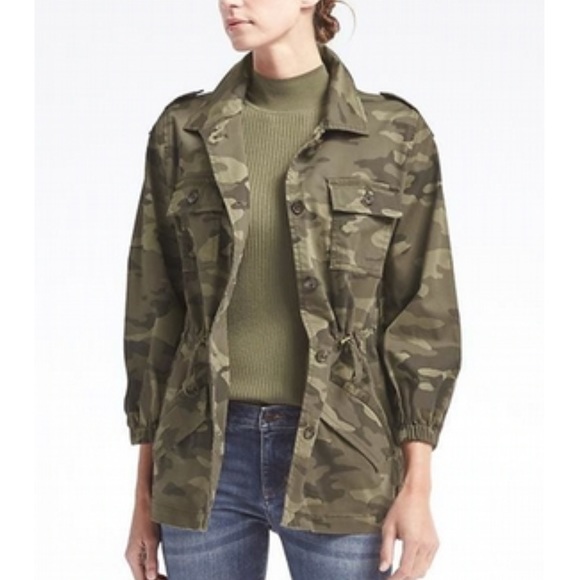 Banana Republic Womens Camo Utility 
